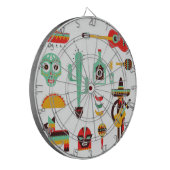 メキシコマリアッチ ダーツボード (正面左)