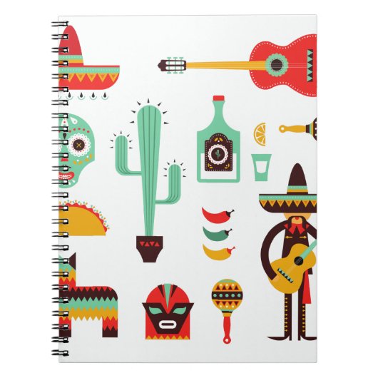 メキシコマリアッチ ノートブック (正面)