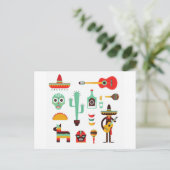 メキシコマリアッチ ポストカード (スタンド正面)