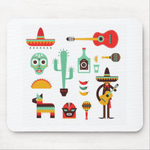 メキシコマリアッチ マウスパッド