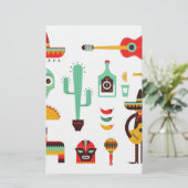 メキシコマリアッチ 便箋 (スタンド正面)