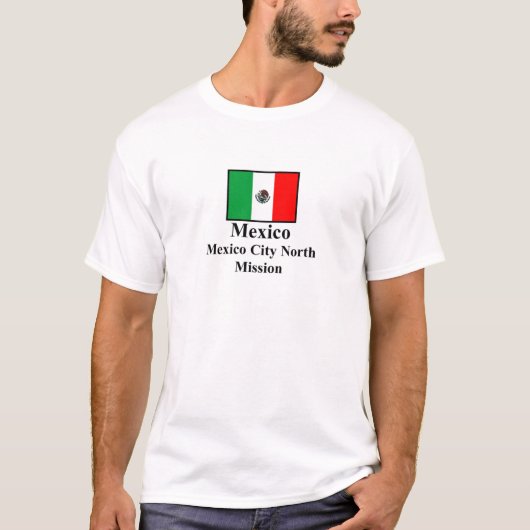 メキシコメキシコシティの北の代表団のTシャツ Tシャツ (正面)