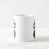 メキシコメキシコ英国ツリールーツ国旗 コーヒーマグカップ (中央)