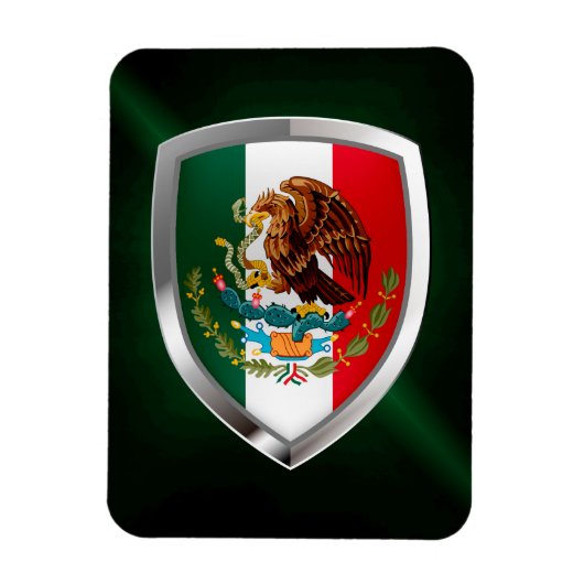 メキシコメタリックエンブレム マグネット (縦)