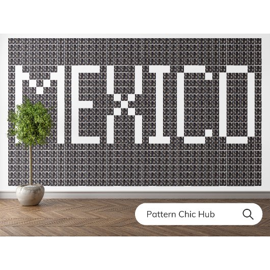 メキシコモダンシュガースカルエレガント装飾品 タイル