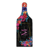 メキシコモダンンフィエスタフローラブラック設立 カッティングボード (正面)