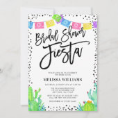 メキシコモダンンフィエスタブライダルシャワー 招待状 (正面)