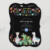 メキシコモダンンフィエスタラマフォーク花ANYイベント 招待状 (正面/裏面)