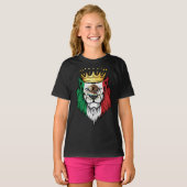 メキシコライオンキング国旗 Tシャツ (正面フル)
