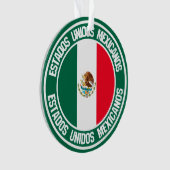 メキシコラウンドエンブレム オーナメント (正面)