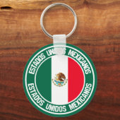 メキシコラウンドエンブレム キーホルダー (正面)