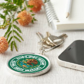 メキシコラウンドエンブレム キーホルダー (側面)