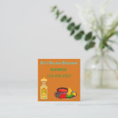 メキシコレストラン スクエア名刺 (スタンド正面)