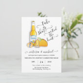 メキシコンフィエスタで乾杯 ウェディングレセプション 招待状 (スタンド正面)