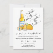 メキシコンフィエスタで乾杯 ウェディングレセプション 招待状 (正面)