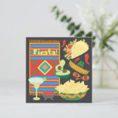 メキシコンフィエスタのディナー・パーティー招待状 招待状 (スタンド正面)