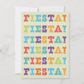 メキシコンフィエスタリハーサルディナー カクタス アステカ 招待状 (裏面)