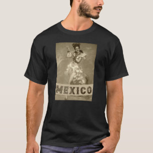 メキシコヴィンテージアート – 旅行 – Tシャツ