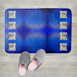 メキシコヴィンテージシルバーミラグロサンムーン バスマット