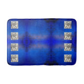 メキシコヴィンテージシルバーミラグロサンムーン バスマット (正面)