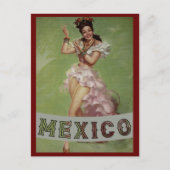 メキシコヴィンテージ旅行はがき ポストカード (正面)