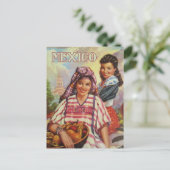 メキシコヴィンテージ旅行はがき ポストカード (スタンド正面)