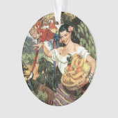 メキシコヴィンテージ旅行オーナメント オーナメント (正面)