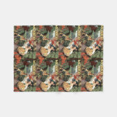 メキシコヴィンテージ旅行フリースブランケット フリースブランケット (正面(横))