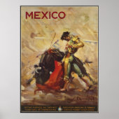 メキシコヴィンテージ旅行ポスターアドレトロプリント ポスター (正面)
