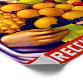 メキシコヴィンテージ旅行ポスター復元 ポスター (角)