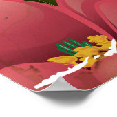 メキシコヴィンテージ旅行ポスター。 ポスター (角)