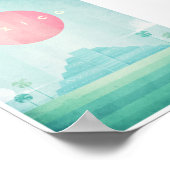 メキシコヴィンテージ旅行ポスター ポスター (角)