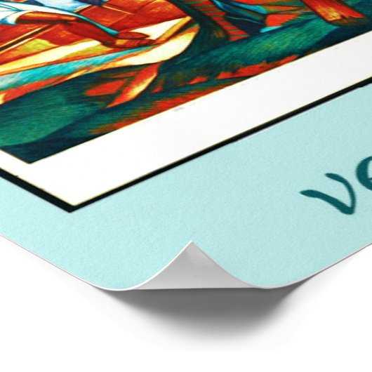 メキシコヴィンテージ旅行ポスター ポスター (角)