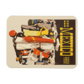 メキシコヴィンテージ旅行磁石 マグネット (横)