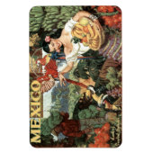 メキシコヴィンテージ旅行磁石 マグネット (縦)