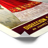 メキシコヴィンテージ旅行 ポスター (角)