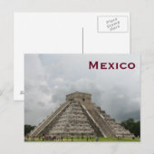 メキシコヴィンテージ観光旅行の追加 ポストカード (正面/裏面)
