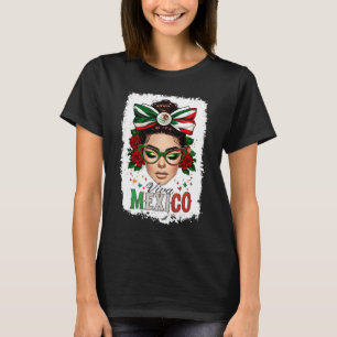 メキシコ万歳Tシャツ 女性 メキシコ国旗 独立 Tシャツ