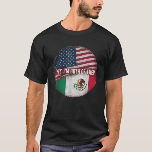 メキシコ中米州旗(メキシコ) Tシャツ (正面)