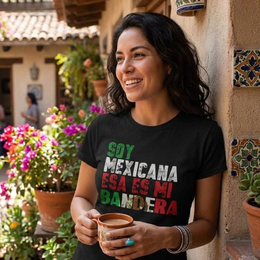 メキシコ人です、これが私の国旗Tシャツ Tシャツ