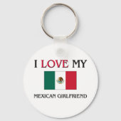 メキシコ人のガールフレンドが大好き キーホルダー (正面)