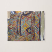 メキシコ人のタラベラのスタイル陶器 ジグソーパズル (横)