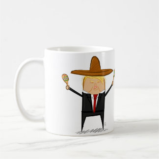 メキシコ人のドナルド・トランプのマグ コーヒーマグカップ