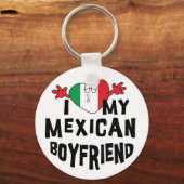 メキシコ人の彼氏が大好き キーホルダー (正面)