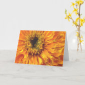 メキシコ人の"Dia de los Muertos"のマリーゴールド カード (黄色い花)