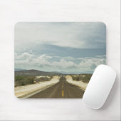 メキシコ人のBajaの景色による長い直線道路 マウスパッド (マウス)