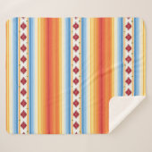 メキシコ人のSerape伝統的な毛布 シェルパブランケット (正面(横))