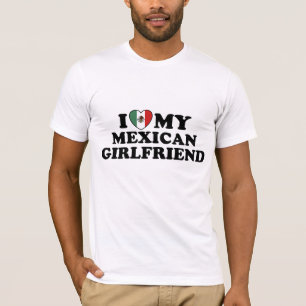 メキシコ人ガールフレンド Tシャツ