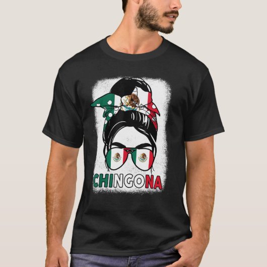 メキシコ人少女チョンナメキシカーナチンコデマヨメキシコ Tシャツ (正面)