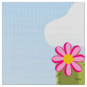 メキシコ人男ロバ犬ソンブレロ黄色の生地 ファブリック (クローズアップ)